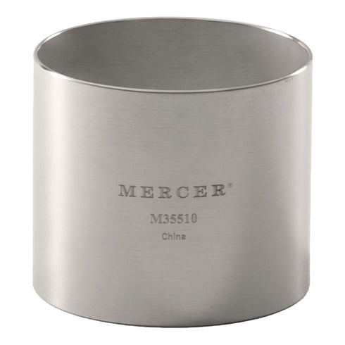 Mercer Ring Mold, 1 3/4" Deep, Stainless Steel