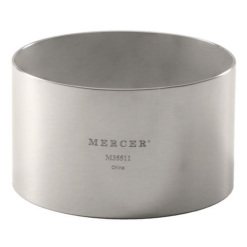 Mercer Ring Mold, 1 3/4" Deep, Stainless Steel