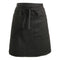 Mercer Genesis Short Bistro Apron, 2 Pockets, Black