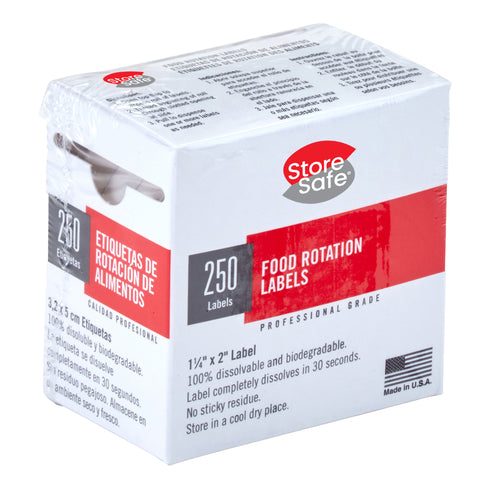 Cambro StoreSafe Food Rotation Labels
