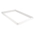 MFG Tray Bun Pan Extender, 2" High, White Fibreglass