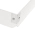 MFG Tray Bun Pan Extender, 2" High, White Fibreglass