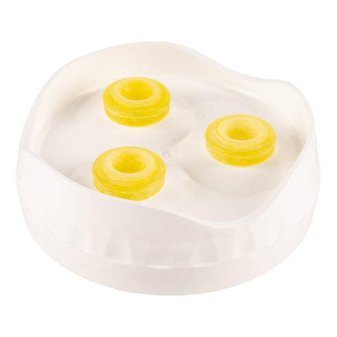 FIFO Portion Pal Replacement Lid, 3 Valves, Medium/Yellow (6-pack)