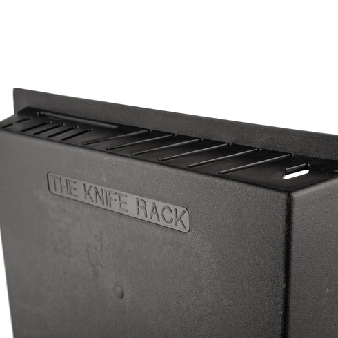 Omcan | Porte-couteaux, peut contenir 12 couteaux, 1 couperet et 1 acier à aiguiser, plastique