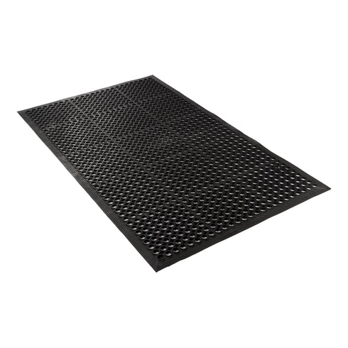 Happy Mat Economy Anti Fatigue General Purpose Floor Mat, 36" x 60", Black
