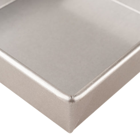 Chicago Metallic Square Cake Pan, 2 1/4" Deep, Glazed Aluminized Steel