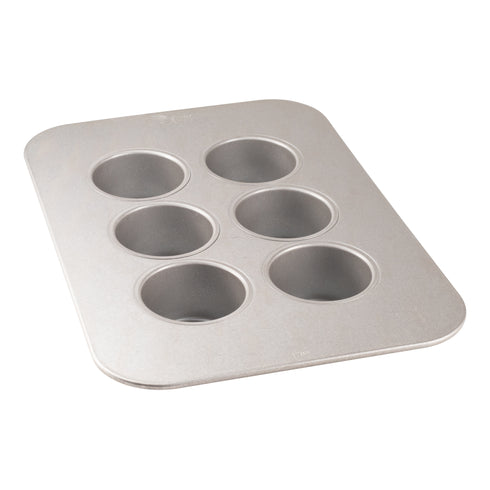 Chicago Metallic Mini Cheesecake Pan, 6 Cups, Glazed Aluminized Steel, FINAL SALE