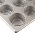 Chicago Metallic Muffin / Cupcake Pan, Standard, 24 Cups x 3.8 Oz, Glazed Aluminized Steel