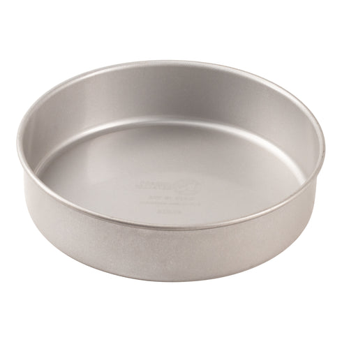 Chicago Metallic Round Cake Pan, 2" Deep, Glazed Aluminized Steel