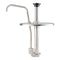 Server Condiment Pump for Round Inserts, Stainless Steel