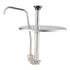 Server Condiment Pump for Round Inserts, Stainless Steel