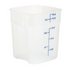 Cambro CamSquares FreshPro Storage Container, 18 qt, Translucent