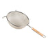 Vollrath Double Fine Mesh Strainer, Wood Handle, FINAL SALE