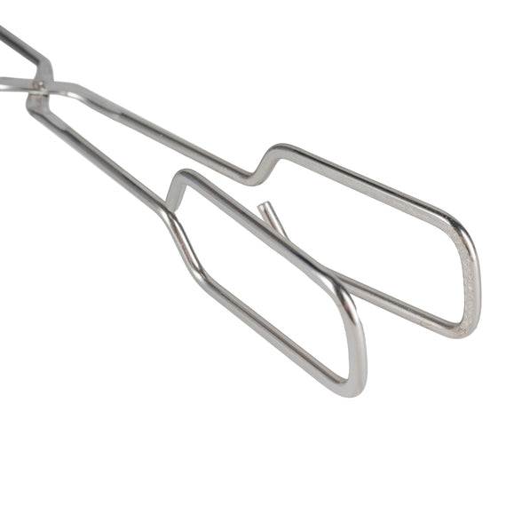 Vollrath Kool Touch Heavy Duty Scissor Tongs, 15", Wire w Black Handle