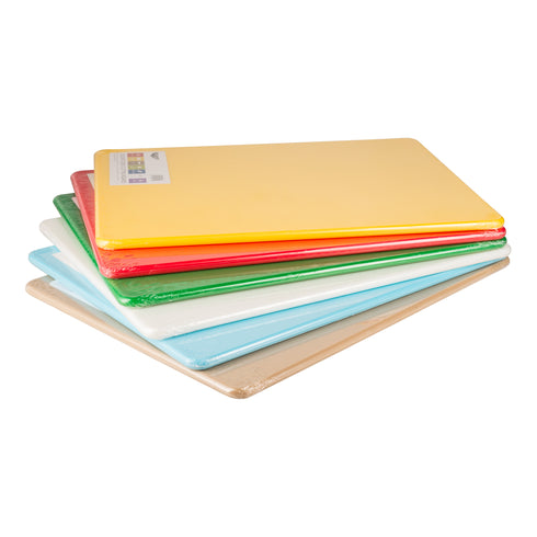 Vollrath | Ensemble de planches à découper à code couleur 6 pièces