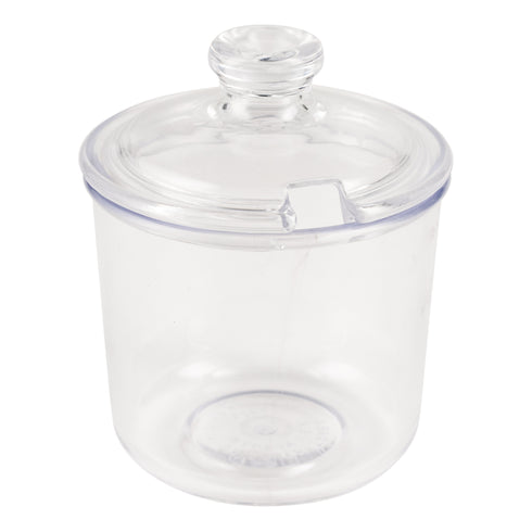 Vollrath | Ensemble de pots à condiments et couvercle Dripcut, 8 oz, plastique, transparent
