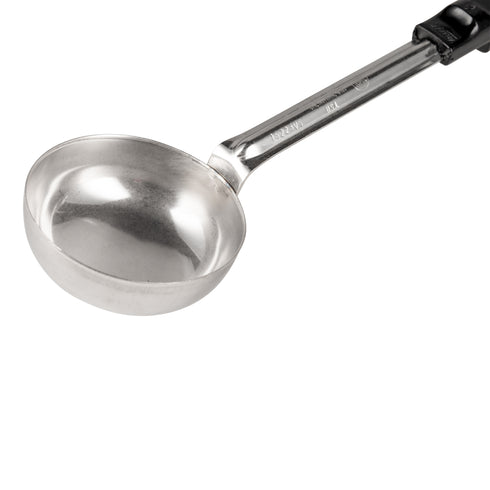 Vollrath | Cuillère ronde solide Grip N Serve, manche noir