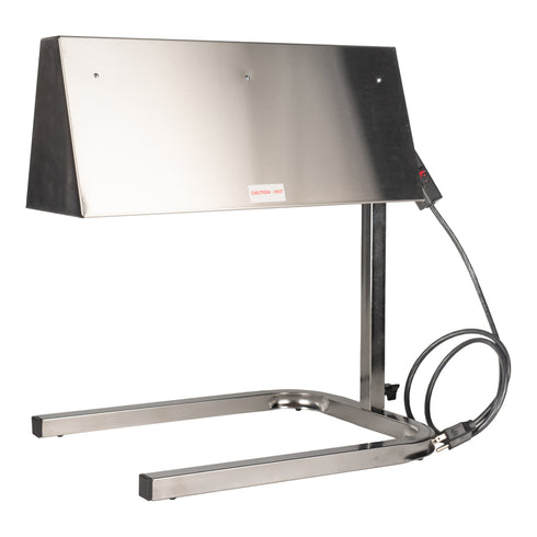 Vollrath 71500 OHC-500 Cayenne Countertop Heat Lamp, White