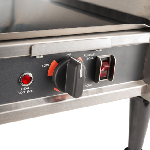 Nemco 8050SX-SLT-RC Slanted Roller Grill, Digital Display, GripsIt, 50 Hot Dogs, 120V