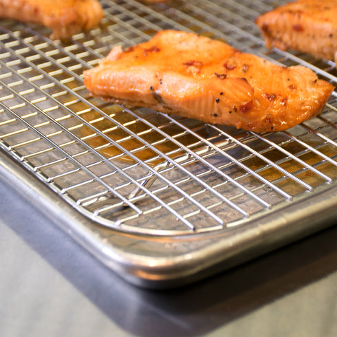 Vollrath | Grille métallique pour bac gastronome Super Pan V, acier inoxydable