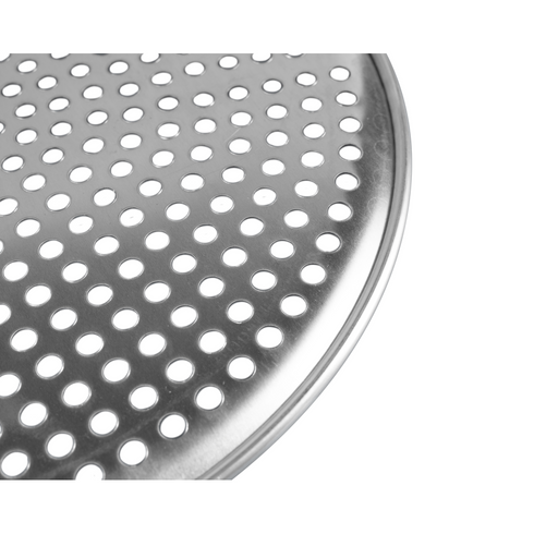Articles de signature | Assiette à pizza perforéee, aluminium