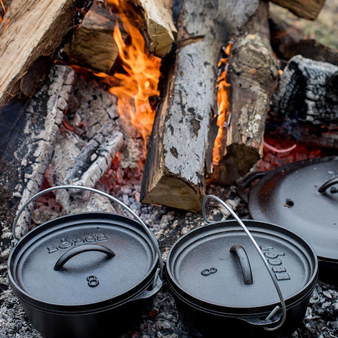 Lodge Camp Dutch Oven, Cast Iron, FINAL SALE