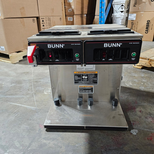 BUNN 23400.6047 CWTF-TWIN-TC Thermal Carafe Coffee Brewer with Faucet, SCRATCH & DENT FINAL SALE