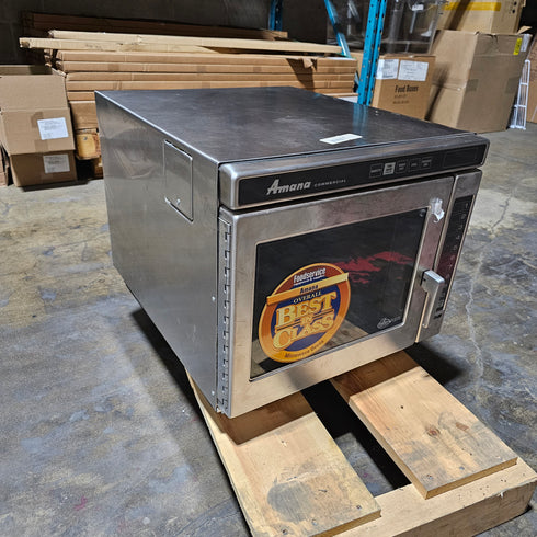 Amana RC17S2 Heavy Duty Commerical Microwave Oven, 1700W, 208/240V, Stainless Steel, SCRATCH & DENT FINAL SALE