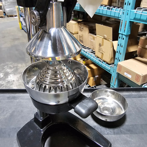 Focus Jupiter Manual Citrus Juicer, Black, SCRATCH & DENT FINAL SALE