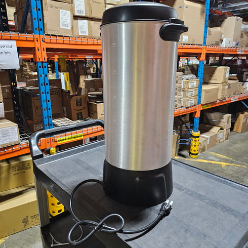 Proctor Silex 45100 Commercial Coffee Urn, 100 Cup, Stainless Steel, 120V, SCRATCH & DENT FINAL SALE