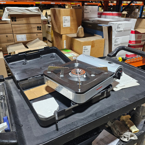 Iwatani ZA-3HP-SPEC Portable Butane Stove, 12,000 BTU, SCRATCH & DENT FINAL SALE