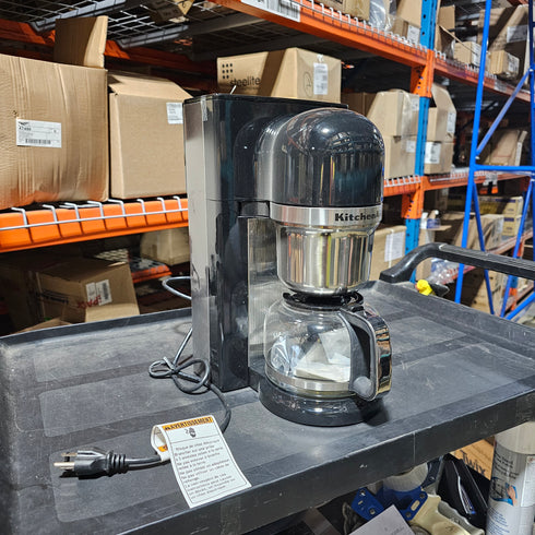 Kitchenaid KCM0802OB Pour Over Coffee Brewer, Black, SCRATCH & DENT FINAL SALE