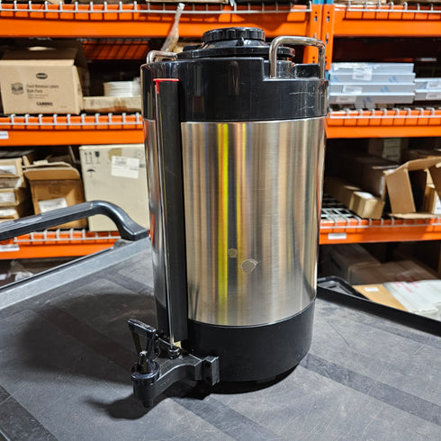 Zojirushi Thermal Server, 2 Gal, Stainless Steel, SCRATCH & DENT FINAL SALE