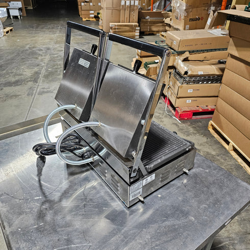 Eurodib PDR3000 PD Series "R" Large Panini Grill, 220V, Unit 4, SCRATCH & DENT FINAL SALE