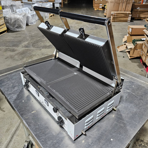 Eurodib PDR3000 PD Series "R" Large Panini Grill, 220V, Unit 5, SCRATCH & DENT FINAL SALE