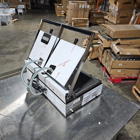 Eurodib PDR3000 PD Series "R" Large Panini Grill, 220V, Unit 5, SCRATCH & DENT FINAL SALE