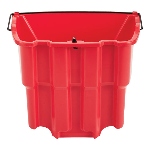 Caoutchouc | Seau d'eau sale WaveBrake, 18 Qt, rouge