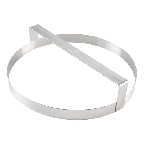 Quête | Cercle à pizza, acier inoxydable, VENTE FINALE