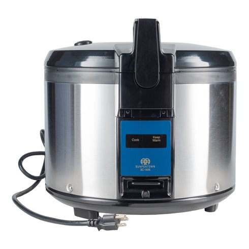 Sunpentown SC-1626 Commercial Rice Cooker, 26 Cups, Stainless Steel, 120V