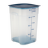 Cambro CamSquares FreshPro Storage Container, 22 qt, Translucent