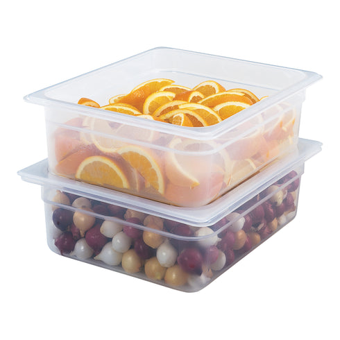 Cambro | Bac gastronome translucide demi grandeur