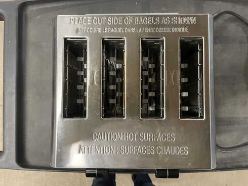 Waring WCT850 Heavy-Duty 4-Slot Switchable Bread & Bagel Toaster, 2800W, 208V, SCRATCH & DENT FINAL SALE