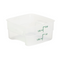 Cambro CamSquares FreshPro Storage Container, 2 qt, Translucent