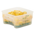Cambro CamSquares FreshPro Storage Container, 2 qt, Translucent