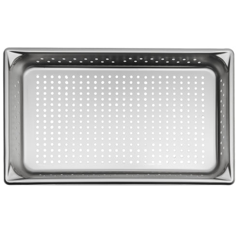 Vollrath Super Pan V Full Size Perforated Food Pan, 22 Gauge Stainless Steel
