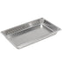 Vollrath Super Pan V Full Size Perforated Food Pan, 22 Gauge Stainless Steel