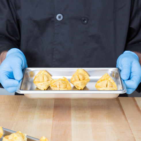 Vollrath | Bac gastronome alimentaire Super Pan V 1/4, acier inoxydable de calibre 22