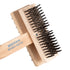 Brosses Felton | Brosse à gril double face, 30", Bois/Fil