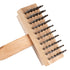Brosses Felton | Brosse à gril double face, 30", Bois/Fil