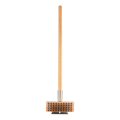Felton Brushes Heavy Duty Oven / Grill Brush, 30", Wood/Flat Wire